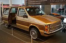 1984 Dodge Caravan LE at the Walter P. Chrysler Museum