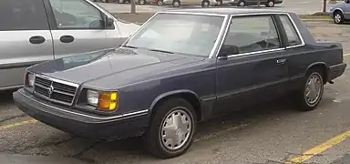 1989 Dodge Aries coupe