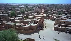 Agadez is the largest city in central Niger, with a population of 88,569 (2005 census)