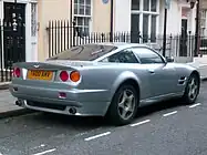Rear 3/4 view of Vantage V600