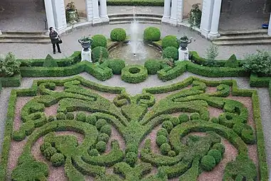 Baroque - Garden of the Tessin Palace, Stockholm, Sweden, by Nicodemus Tessin the Younger, 1692–1700