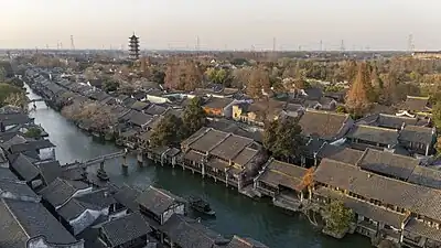 The canals of Wuzhen have led to it being nicknamed the "Venice of the East"