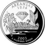 Arkansas quarter