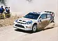 RS WRC 03 at the 2003 Acropolis Rally.