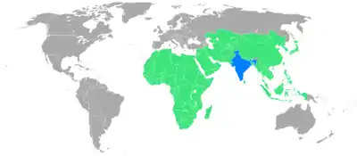 Participating nations