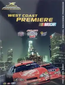 The 2007 Auto Club 500 program cover.