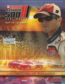 2007 Dodge Avenger 500 program cover