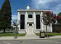 The Exeter Historical Museum is housed in the old Mt. Whitney Power Company Substation, formerly the headquarters of the Exeter Police Department.