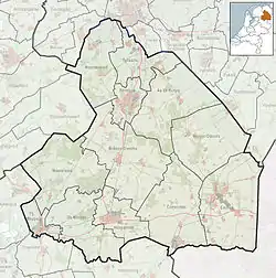 Gieten is located in Drenthe