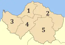 Municipalities of Achaea