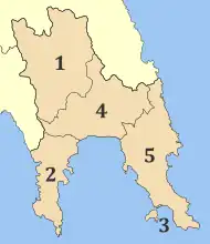 Municipalities of Laconia