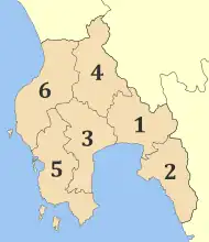 Municipalities of Messenia