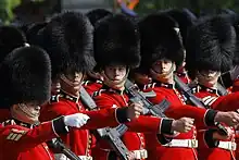 Welsh Guards from the British military