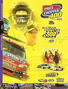 The 2010 Price Chopper 400 program cover.