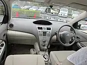 Toyota Belta X "L Package" interior