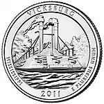 Vicksburg National Military Park quarter