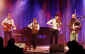 The band performing in Freiburg in 2012