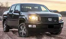 2012 Ridgeline Sport, off-roading in the sand