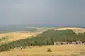 View of the area in front of Saur-Mogila