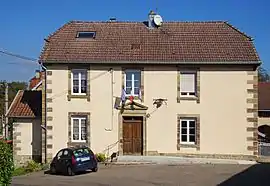 The town hall in Magny-Jobert