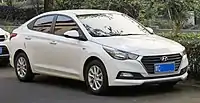 2017 Hyundai Verna (YC; pre-facelift, China)