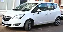 Vauxhall Meriva (facelift)