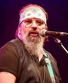 Earle performing at the Rudolstadt-Festival in 2018