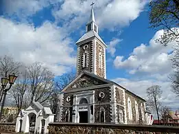 Evangelical Lutheran Church in Tauragė, built in 1843