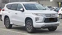 2021 Pajero Sport (first facelift, Australia)