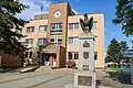 In front of the Town Hall there's a monument of „Turul-bird”