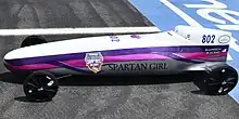 4th Legacy World Champion Alexa Garren, her car fitted with UniGrip wheels which debuted in 2023, was runner-up in 2022