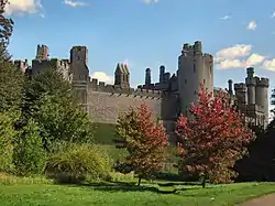 Arundel castle founded by Roger de Montgomery in 1067