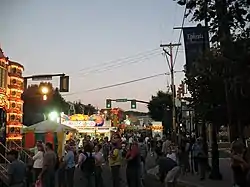 Main Street during the Ephrata Fair, 2007