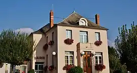 The town hall in Beffes