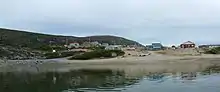 Kangiqsualujjuaq Harbour at high tide