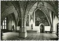 The former electoral presence room (Stube) on the second floor