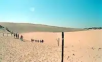 Moving dunes