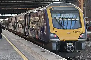 Class 331 at Stoke-on-Trent in 2023