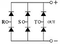 Three-phase bridge rectifier