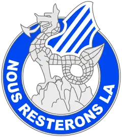 US Army 3rd Infantry Division has a wyvern on its emblem. The insignia is worn as a unit badge by members of the division's command.