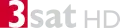 Logo of 3sat HD from 30 April 2012 to 5 February 2019