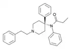 Chemical structure of 4-Phenylfentanyl.