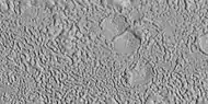 Brain terrain being formed, as seen by HiRISE under HiWish program  Note: this is an enlargement of previous image using HiView.