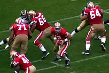 The 49ers on offense