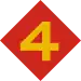 Logo of the US 4th Marine Division