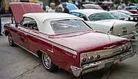 1962 Impala SS Convertible in Honduras Maroon