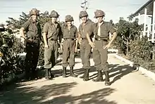 National Servicemen from the 6th Battalion, Royal Australian Regiment before deploying to Vietnam in 1966.