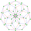 7{4}2,  or , with 49 vertices, and 14 (heptagonal)7-edges