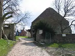 Gate on the north side attacked by French 1st Legere defended by British Guards