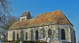 The church of Saint-Denis, in La Norville